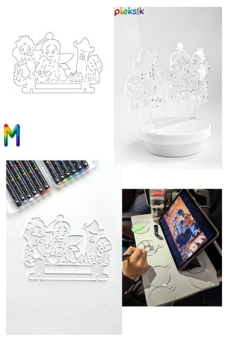 0002 Русалка Плексик M