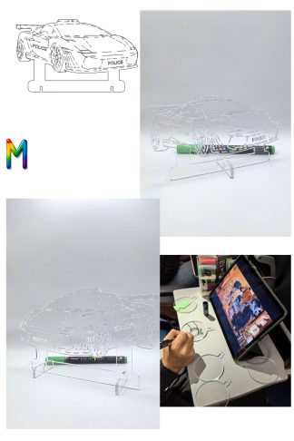 0003 Полицейская машина Плексик M