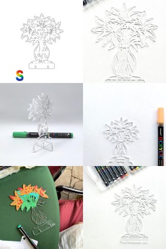 0005 Букет Лилий S