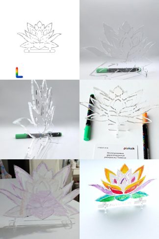 0006 Лотусы Плексик размер L