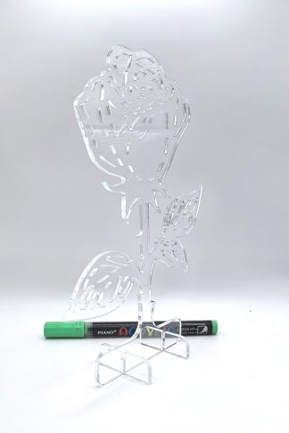 0044 Одна Роза Плексик 2 L