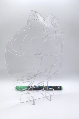 0024 Телеграм Шлем розовый Плексик 4 L