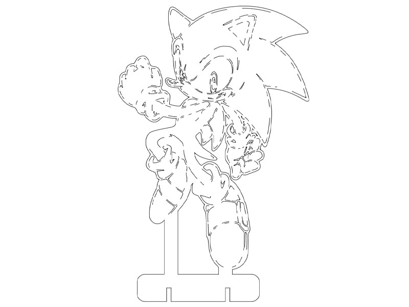 0016 Соник Супер Ёжик