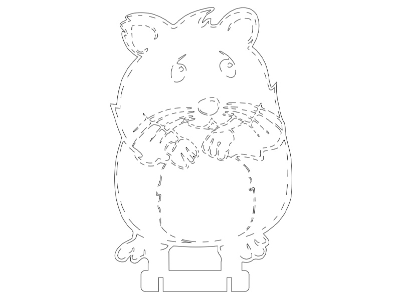 0046 Хомяк Плексик