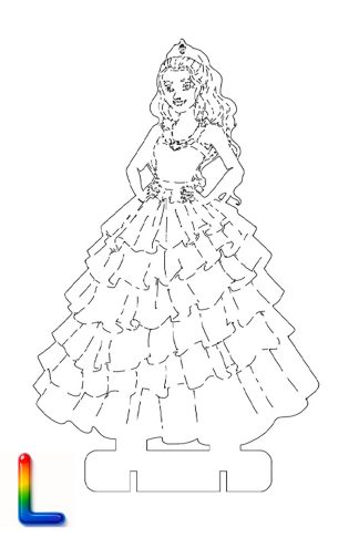 0012 Золушка Плексик размер L