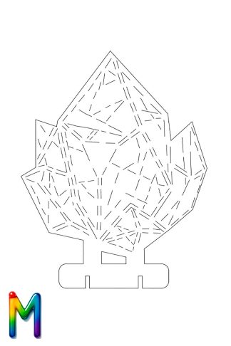 0019 Телеграм Бриллиант M Плексик