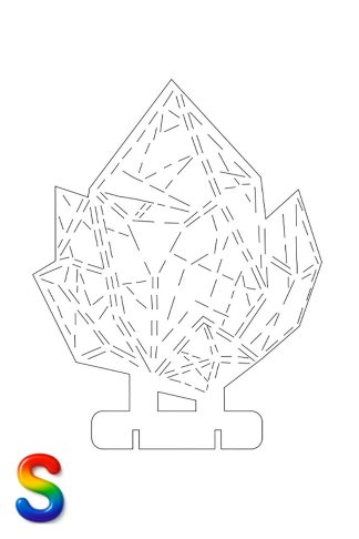 0019 Телеграм Бриллиант S Плексик