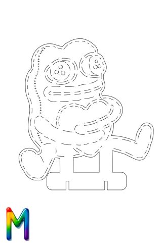 0023 Телеграм Жаба M Плексик