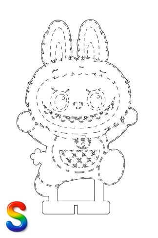 0031 Бегущий Лабубу размер S