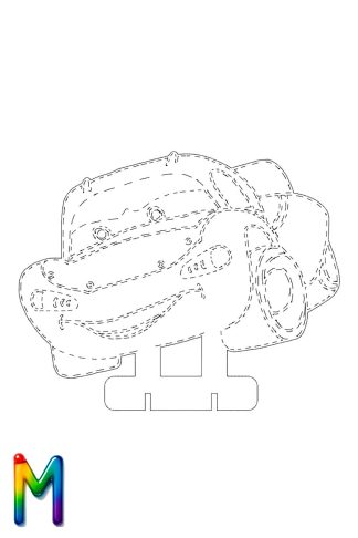 0037 Молния МакКуин M Плексик