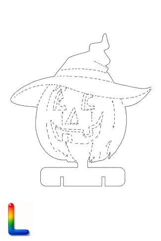 0051 Тыква L Плексик