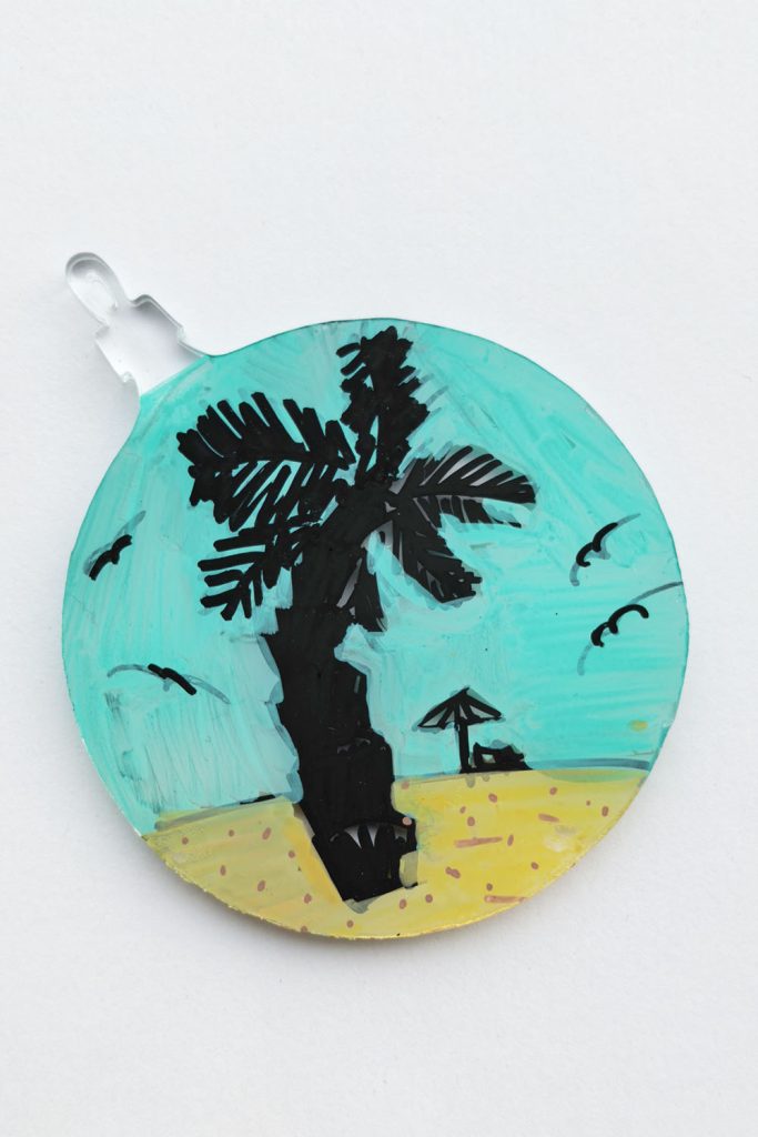 0057 Елочная игрушка 4 Плейн Плексик (12)