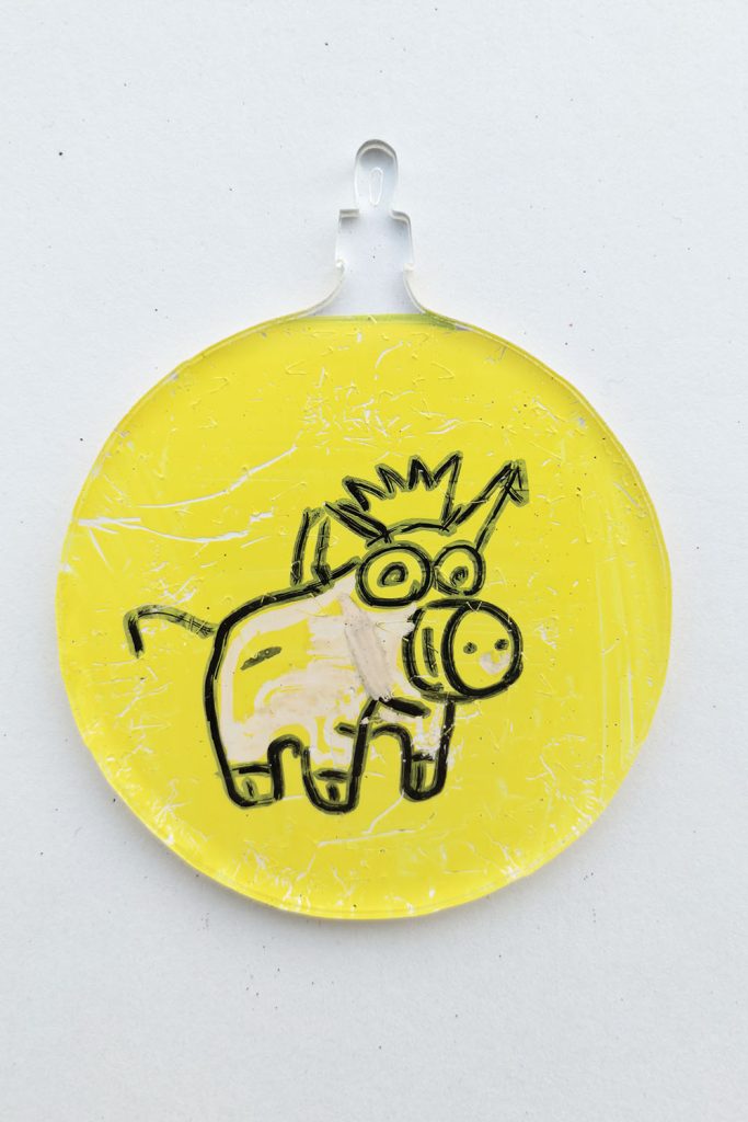 0057 Елочная игрушка 4 Плейн Плексик (22)