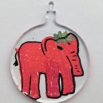 0057 Елочная игрушка 4 Плейн Плексик (28)