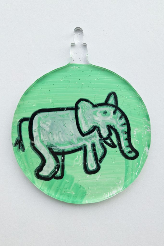 0057 Елочная игрушка 4 Плейн Плексик (14)