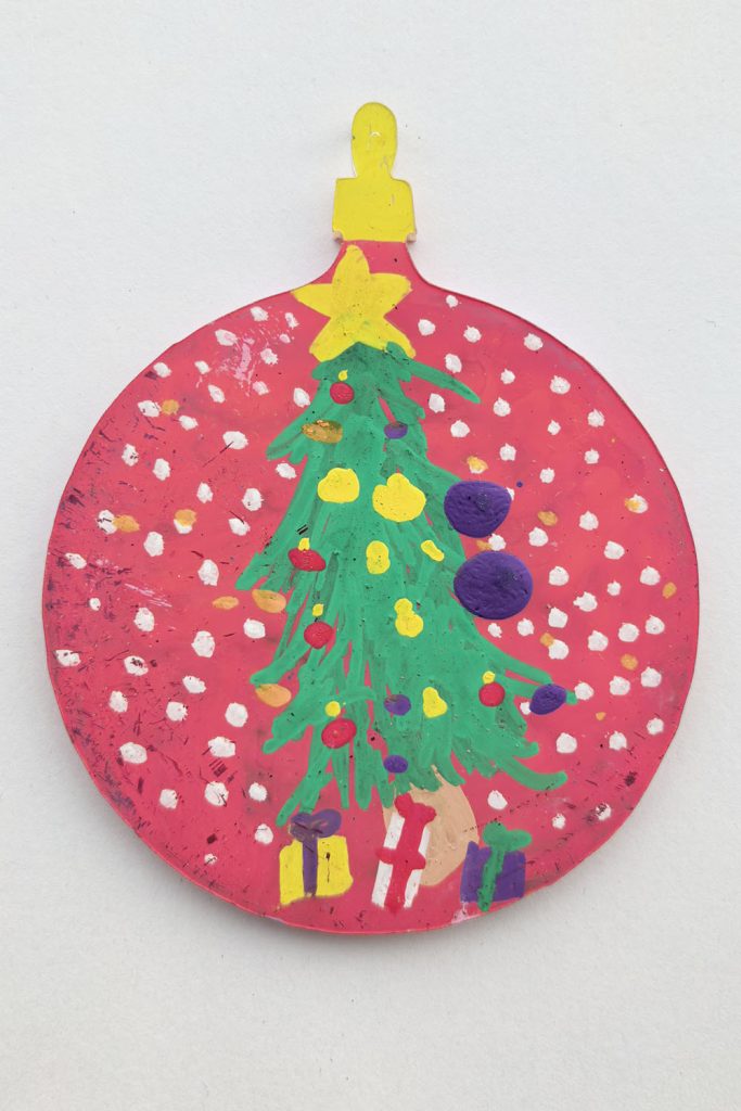 0057 Елочная игрушка 4 Плейн Плексик (15)