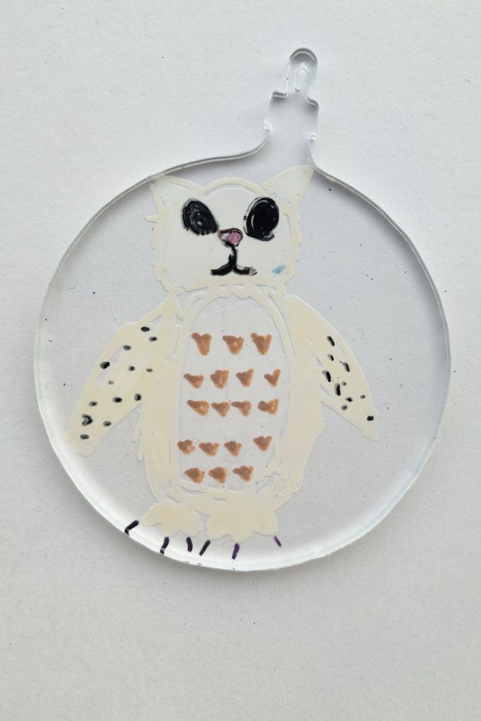 0057 Елочная игрушка 4 Плейн Плексик (16)