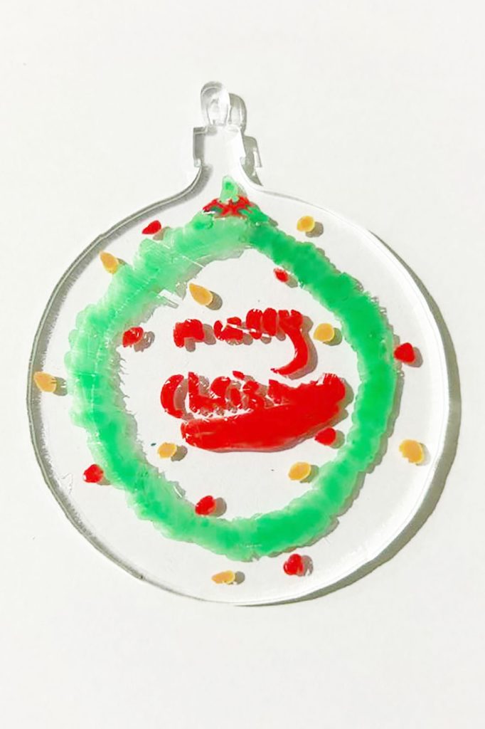 0057 Елочная игрушка 4 Плейн Плексик (7)