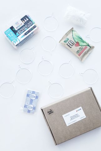 0059 КрафтКоробка 10 шариков 1