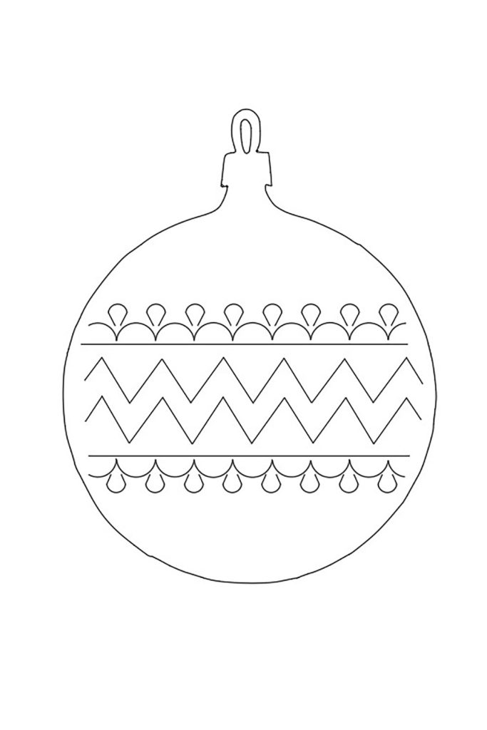 Ёлочная игрушка #3 Горы Плексик