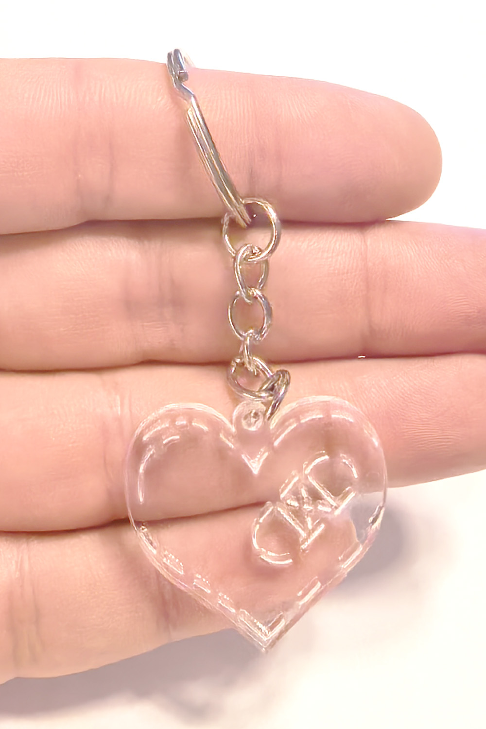 Брелок Сердце с заплаткой