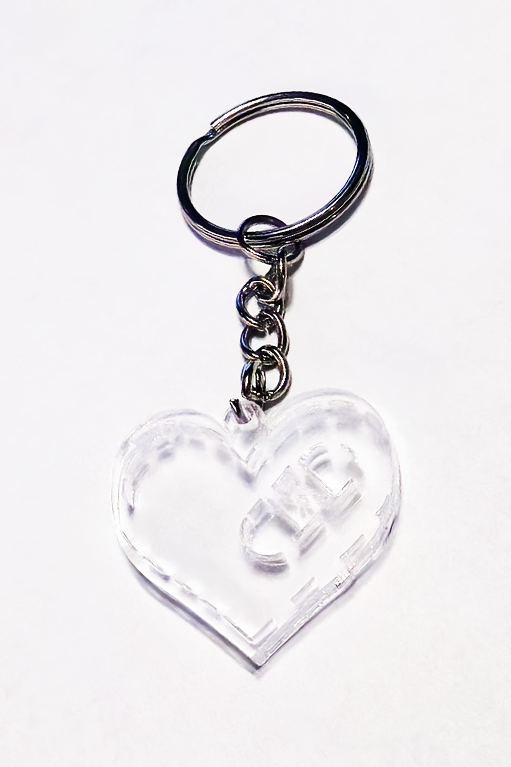 Брелок Сердце с заплаткой