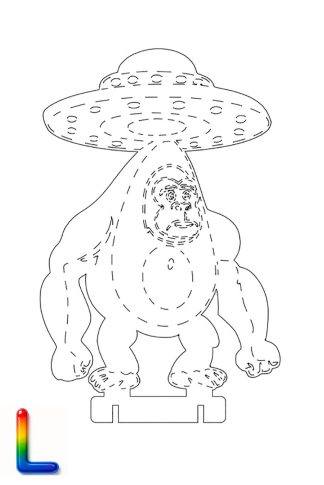 0030-5 Abonono Schimpazinono L размер