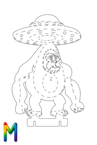 0030-5 Abonono Schimpazinono M размер