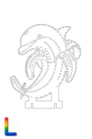 0030-4 Bananita Dolfinita L размер Плексик