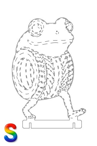 0030-4 Boneca Ambalabu S Плексик